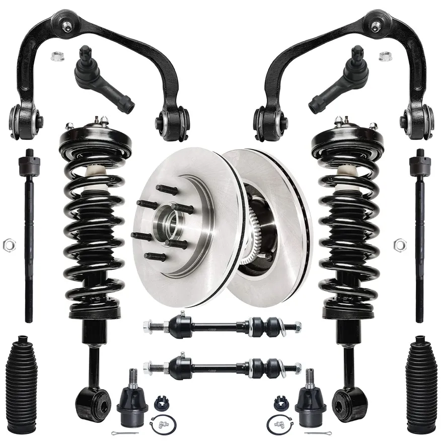 MINI Cooper brake calipers and suspension parts
